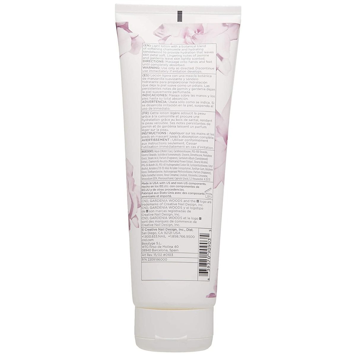 CND Spa Gardenia Woods Lotion 8.4 oz