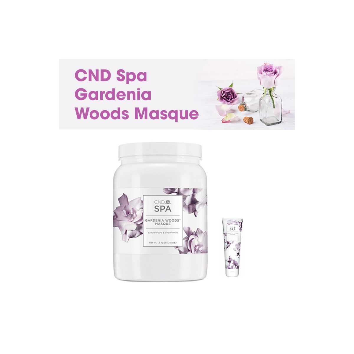 CND Spa Gardenia Woods Masque