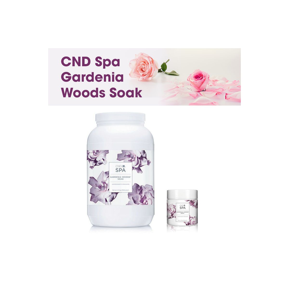 CND Spa Gardenia Woods Soak