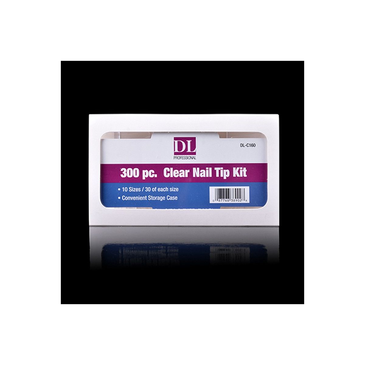 DL Pro - Clear Nail Tip Kit - 300pcs