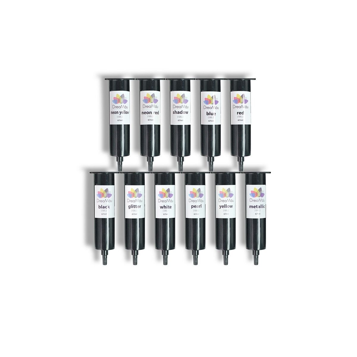 DreaMau GEL Cartridge Colors and Effects – 67 ml