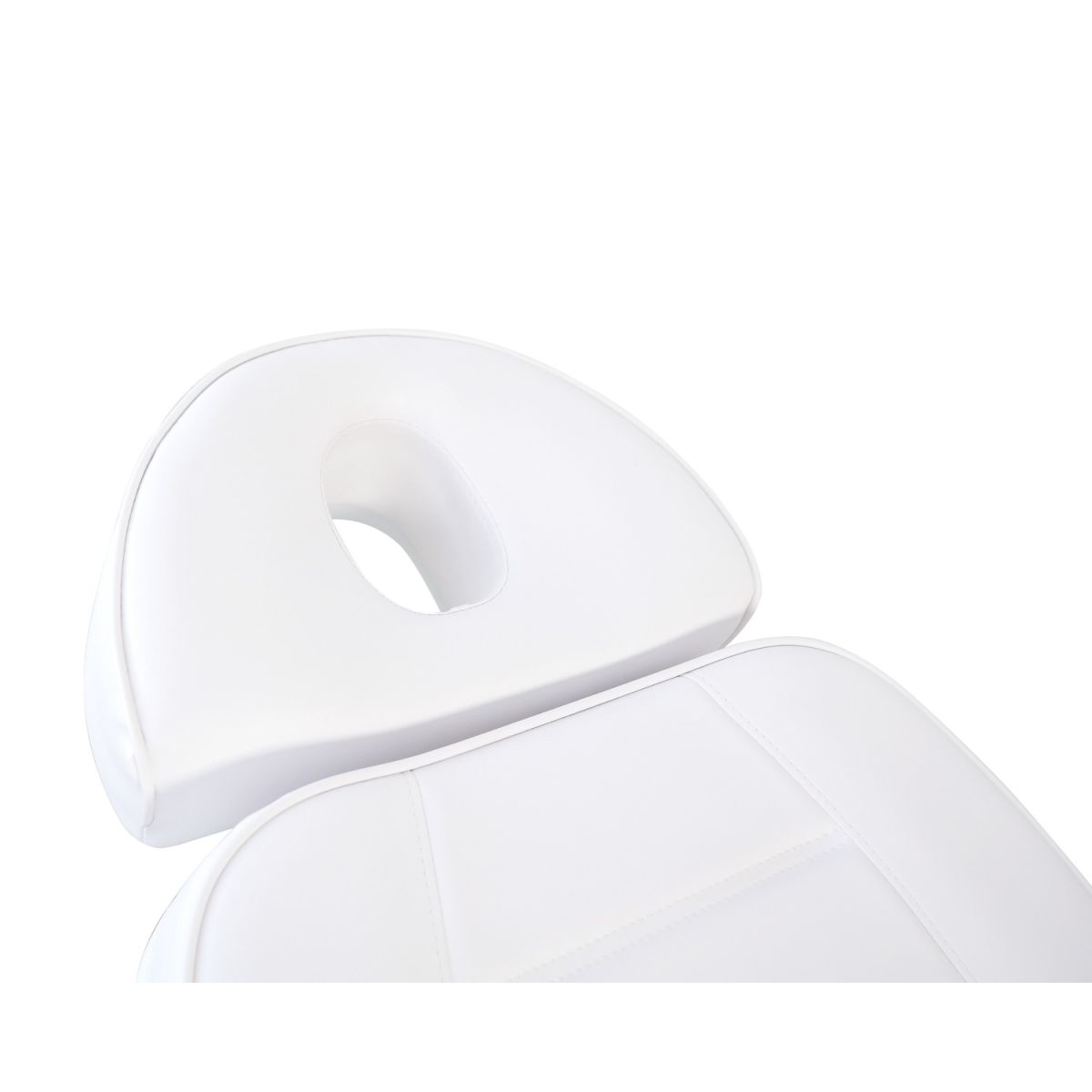 Facial Beauty Chair & Wooden Armrests w/ 3 Motors - White