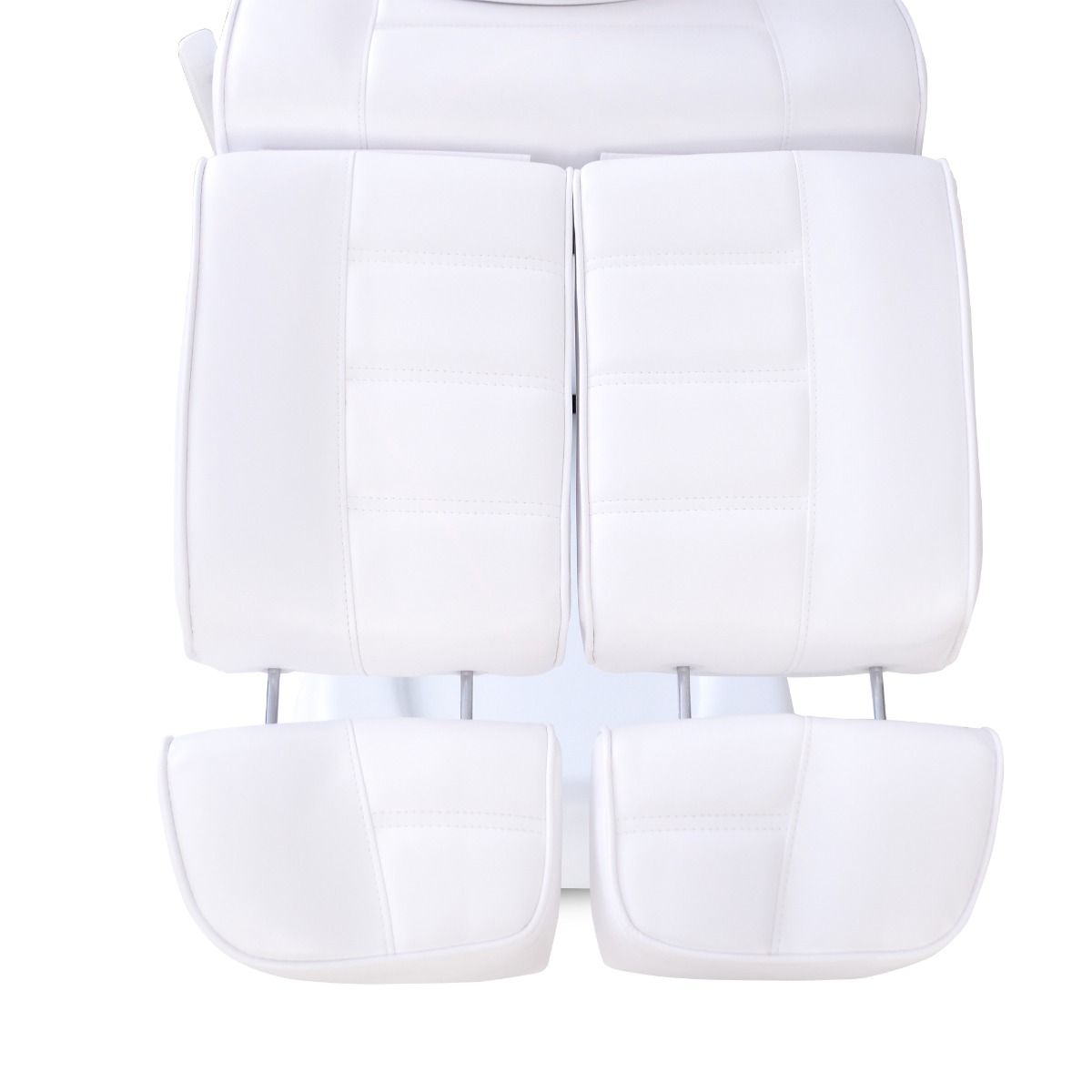 Facial Beauty Chair & Wooden Armrests, Split Legs w/ 5 Motors - White