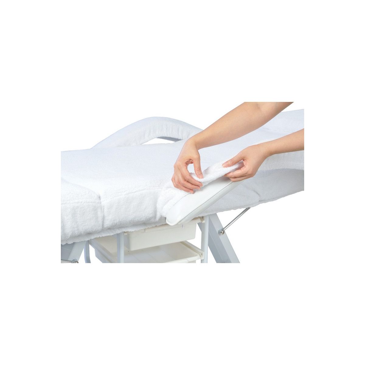 Facial Bed Cover 4 pcs - White