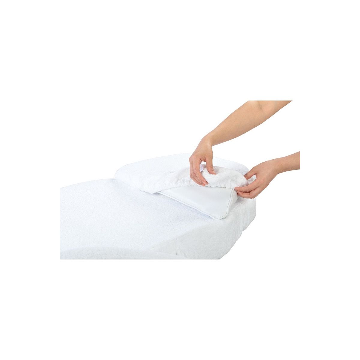 Facial Bed Cover 4 pcs - White