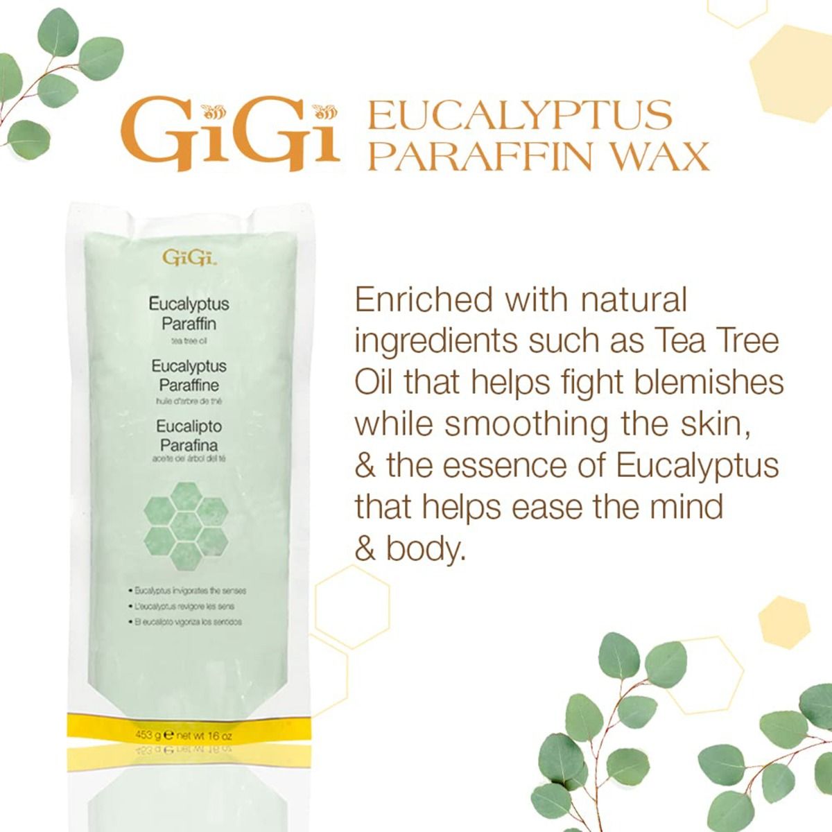 Gigi Paraffin Wax – 12 lbs
