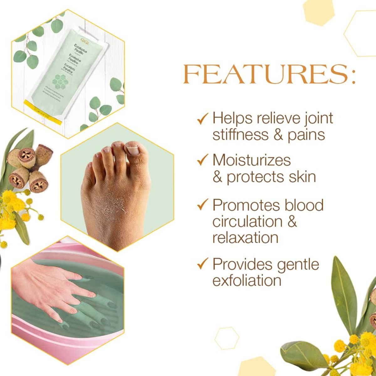 Gigi Paraffin Wax – 12 lbs