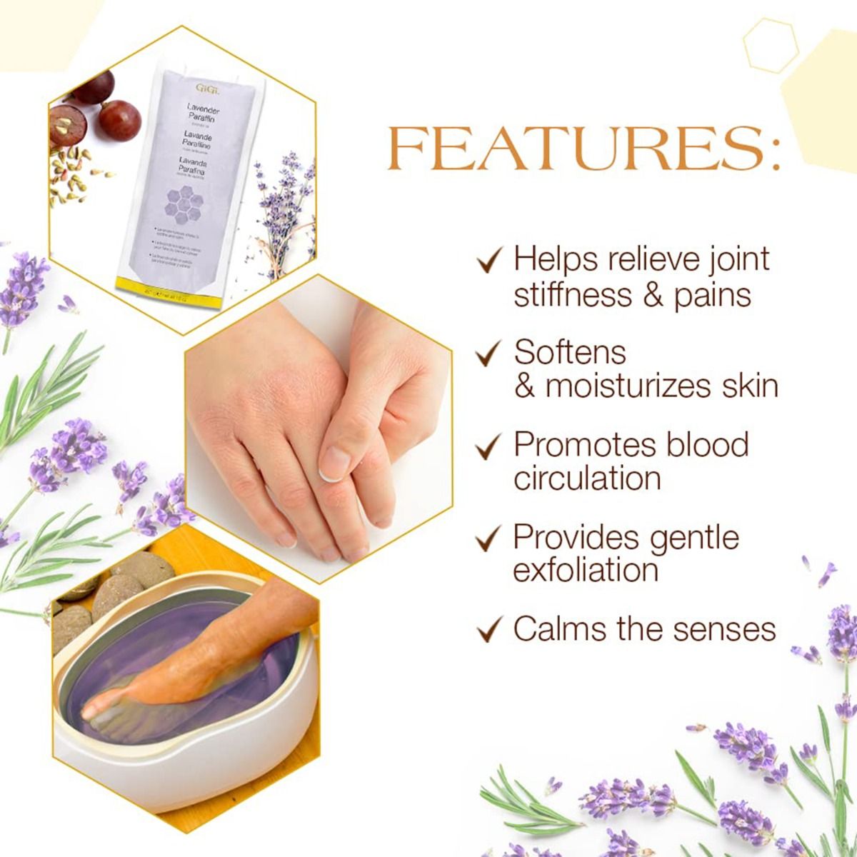 Gigi Paraffin Wax – 12 lbs