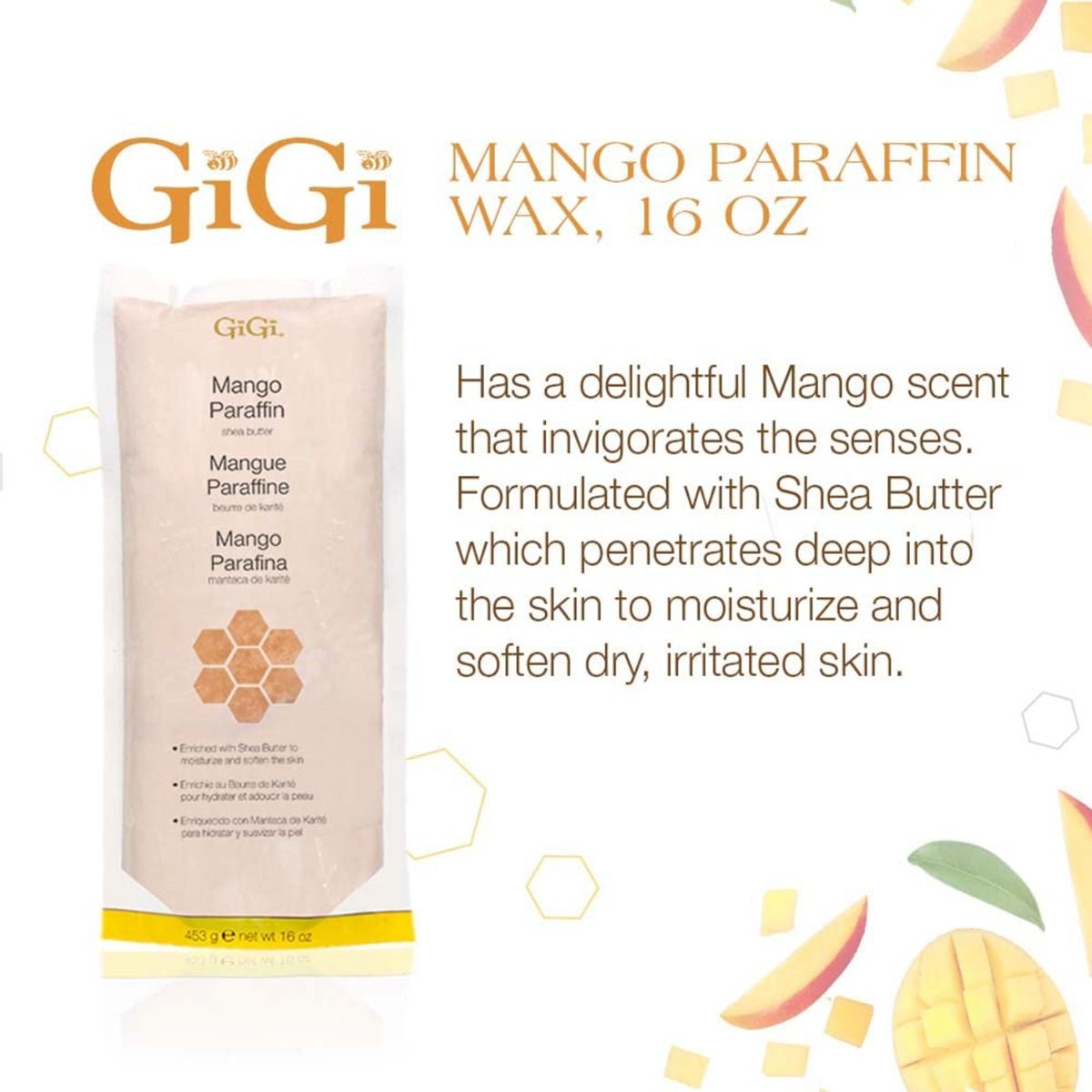 Gigi Paraffin Wax – 12 lbs