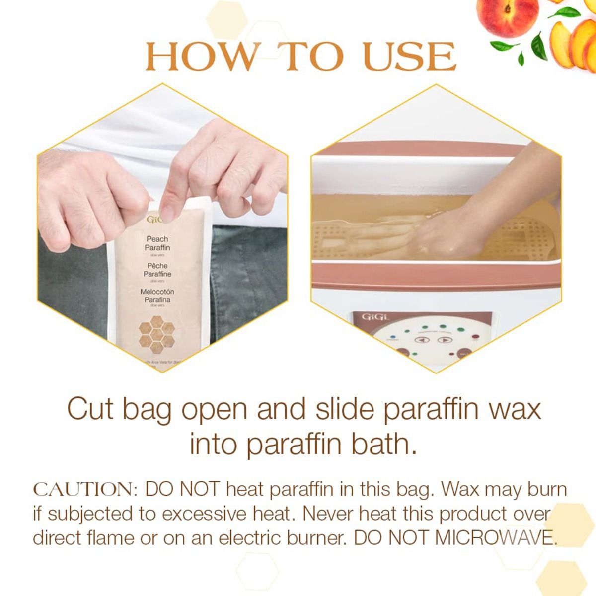 Gigi Paraffin Wax – 12 lbs