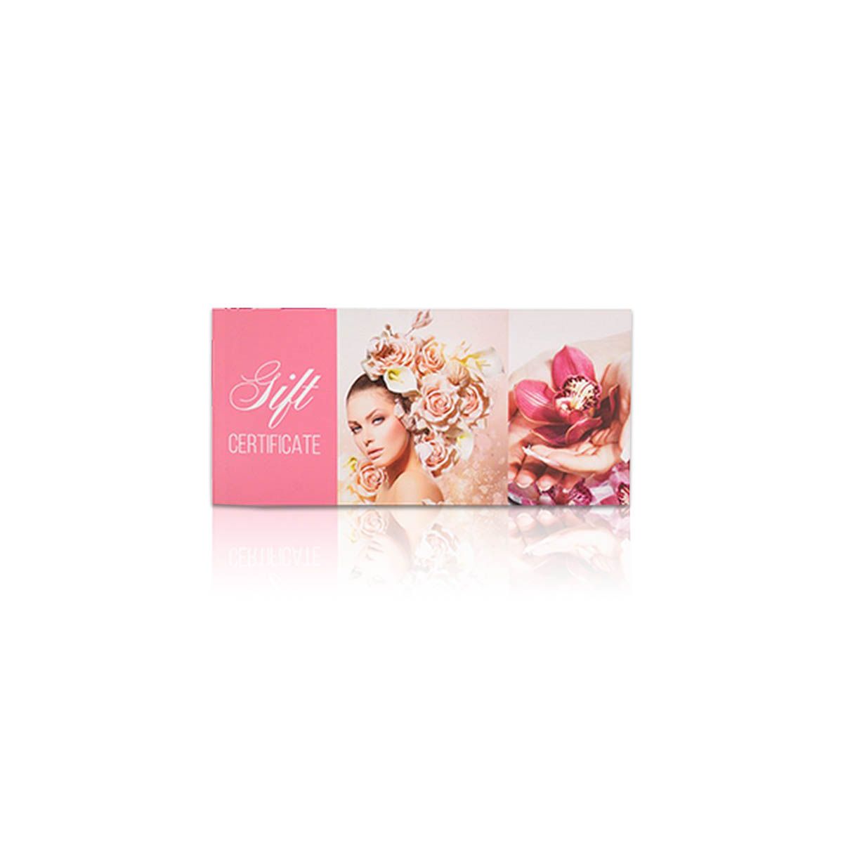 Pink Gift Certificate - Orchid with Envelope (50 ct)