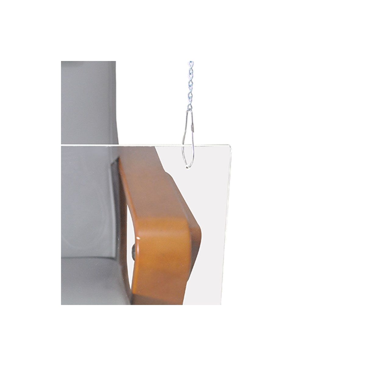 Hanging Pedispa Acrylic Protective Screen-28 inch