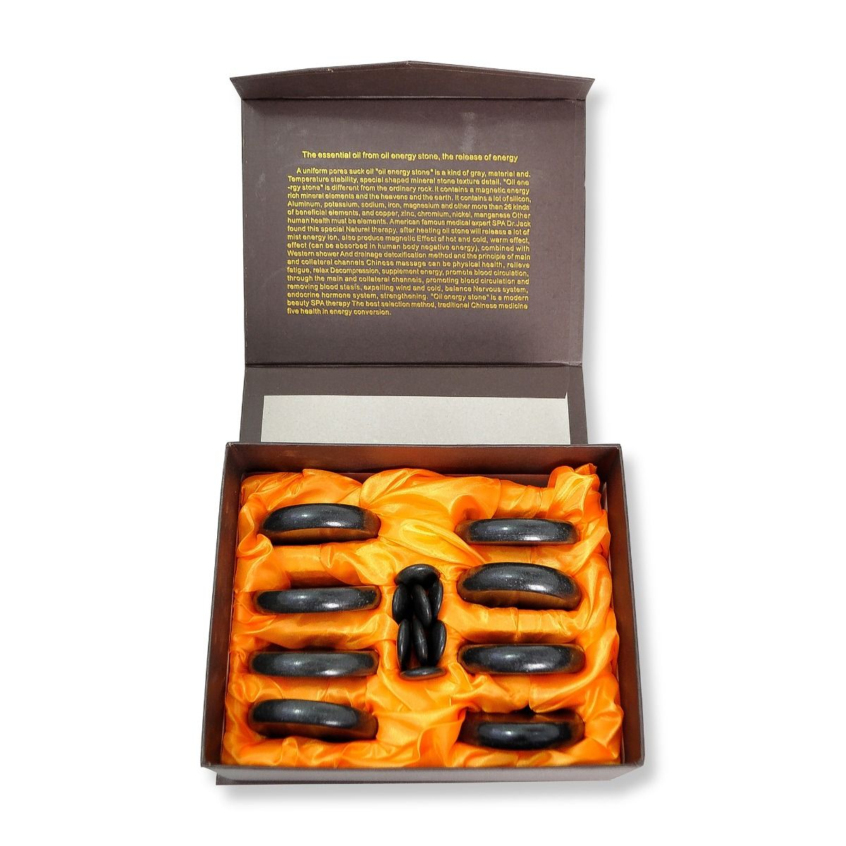 16 Stones w/Box - 8 Large & 8 Small