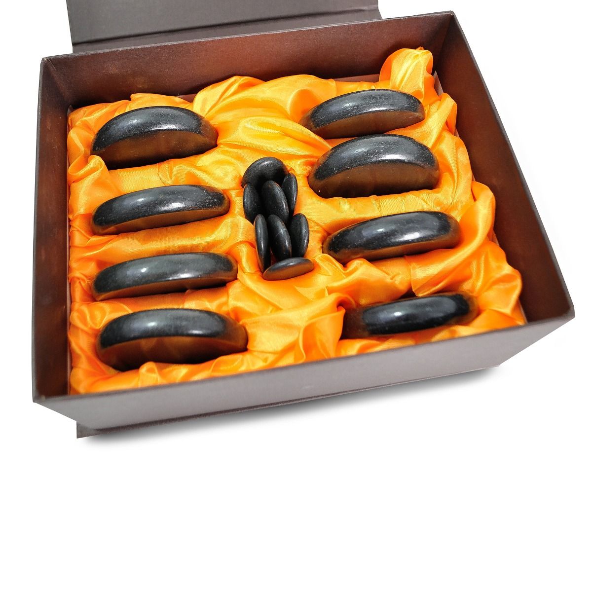 16 Stones w/Box - 8 Large & 8 Small