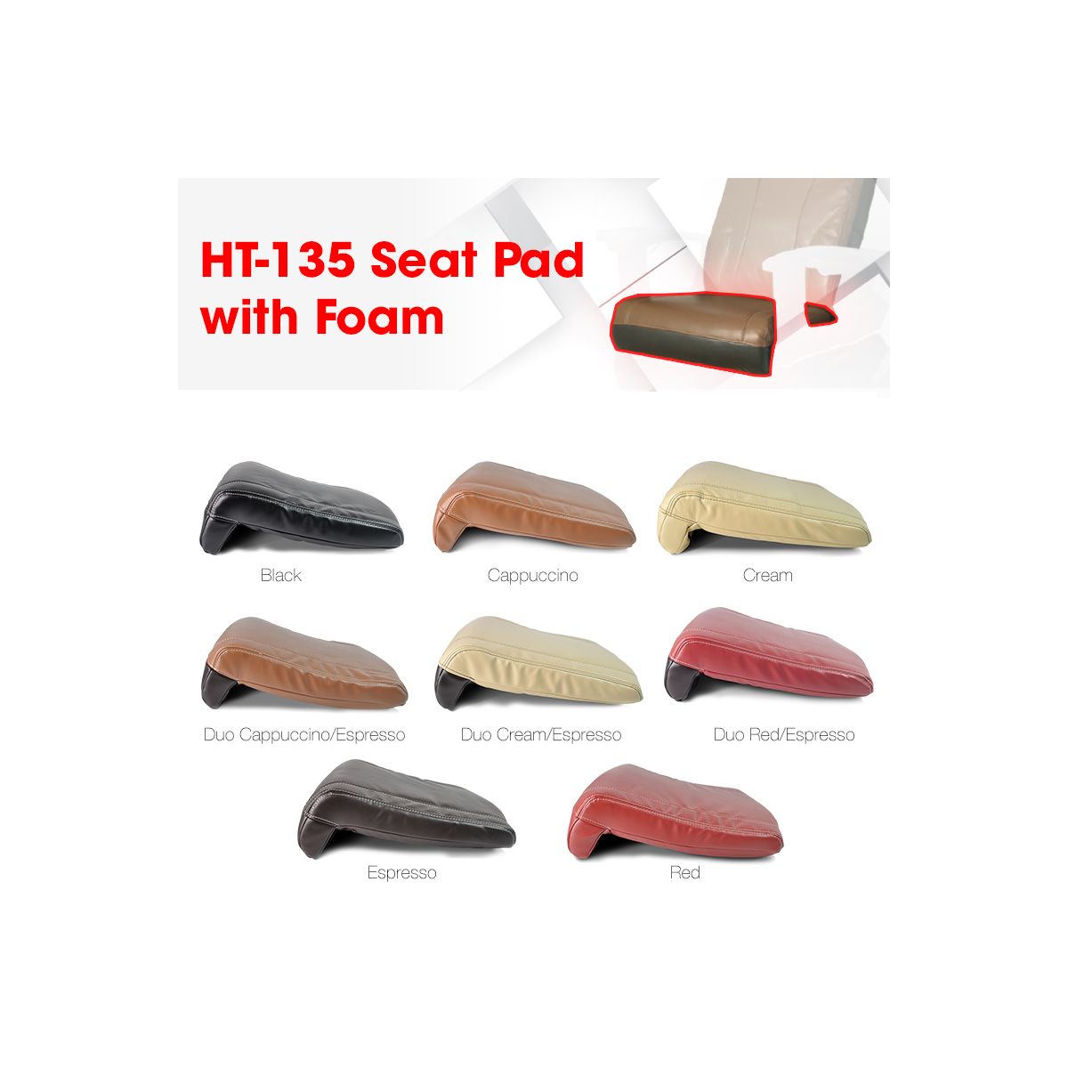 CZ-135 Seat Pad with Foam