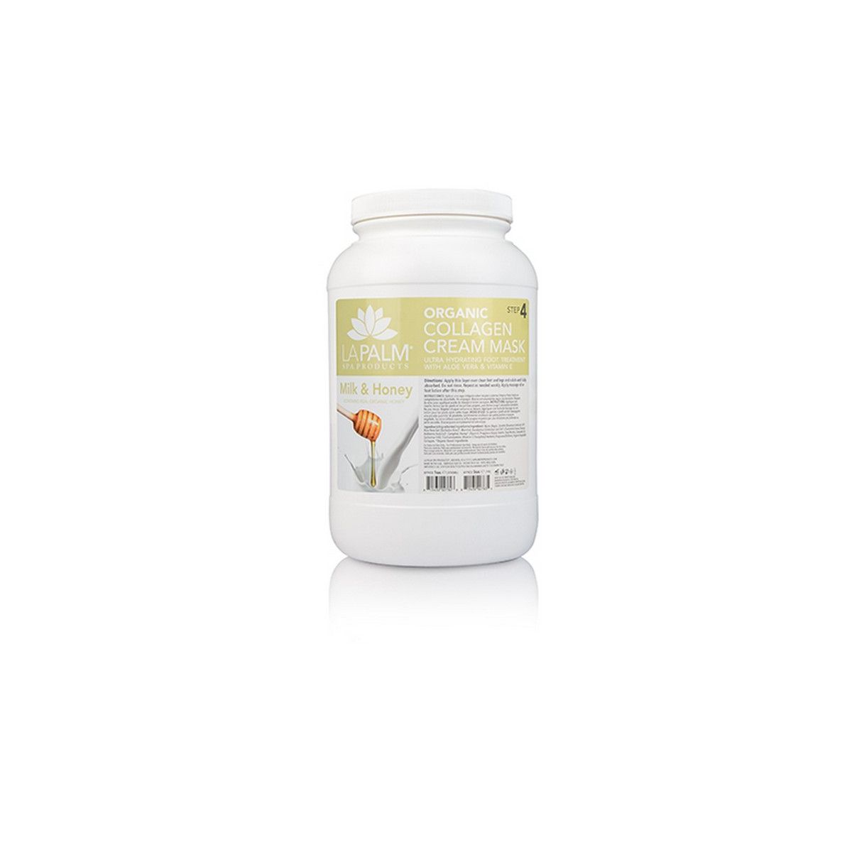 LaPalm Collagen Cream Foot Mask-Milk & Honey