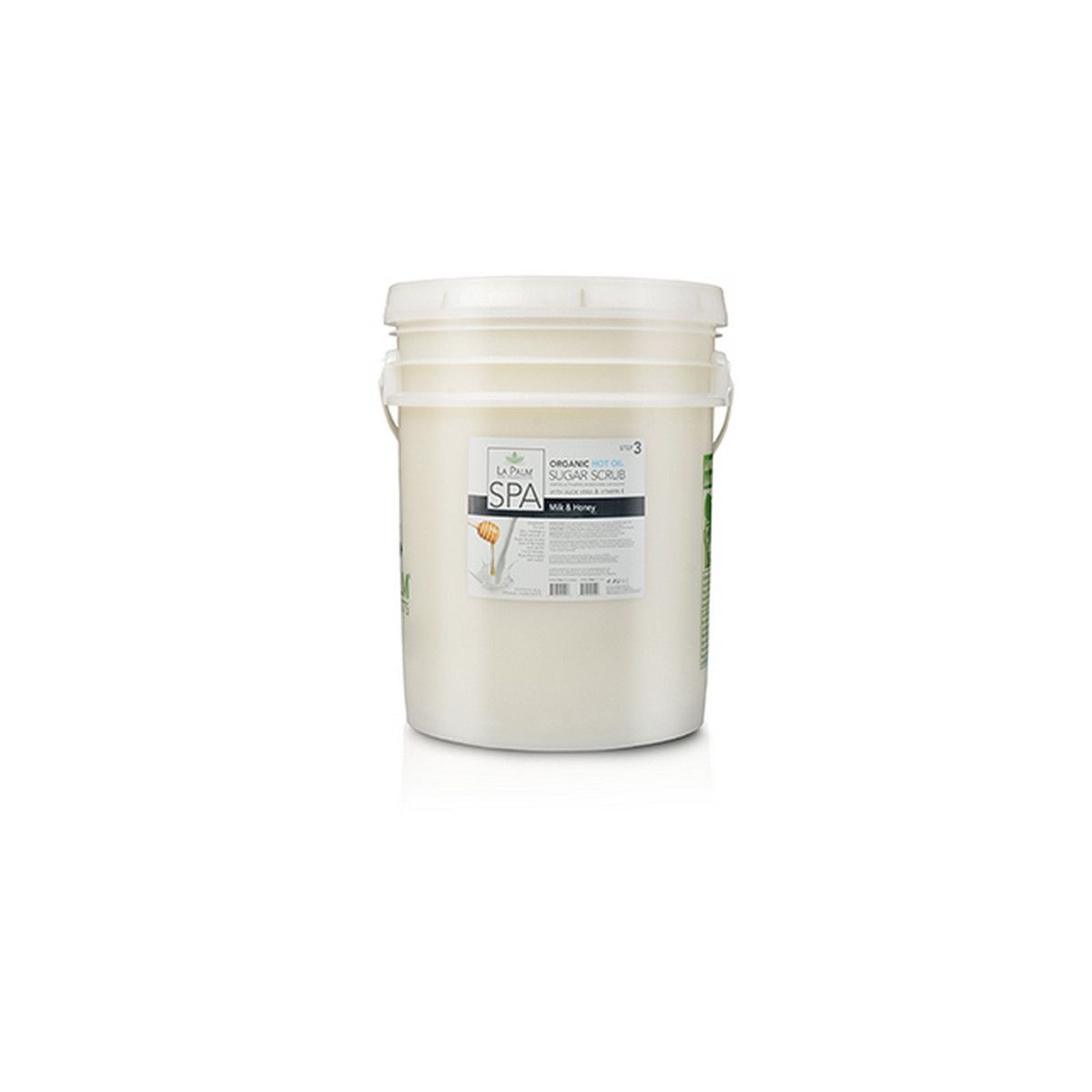 LaPalm Hot Oil Sugar Scrub-Milk & Honey