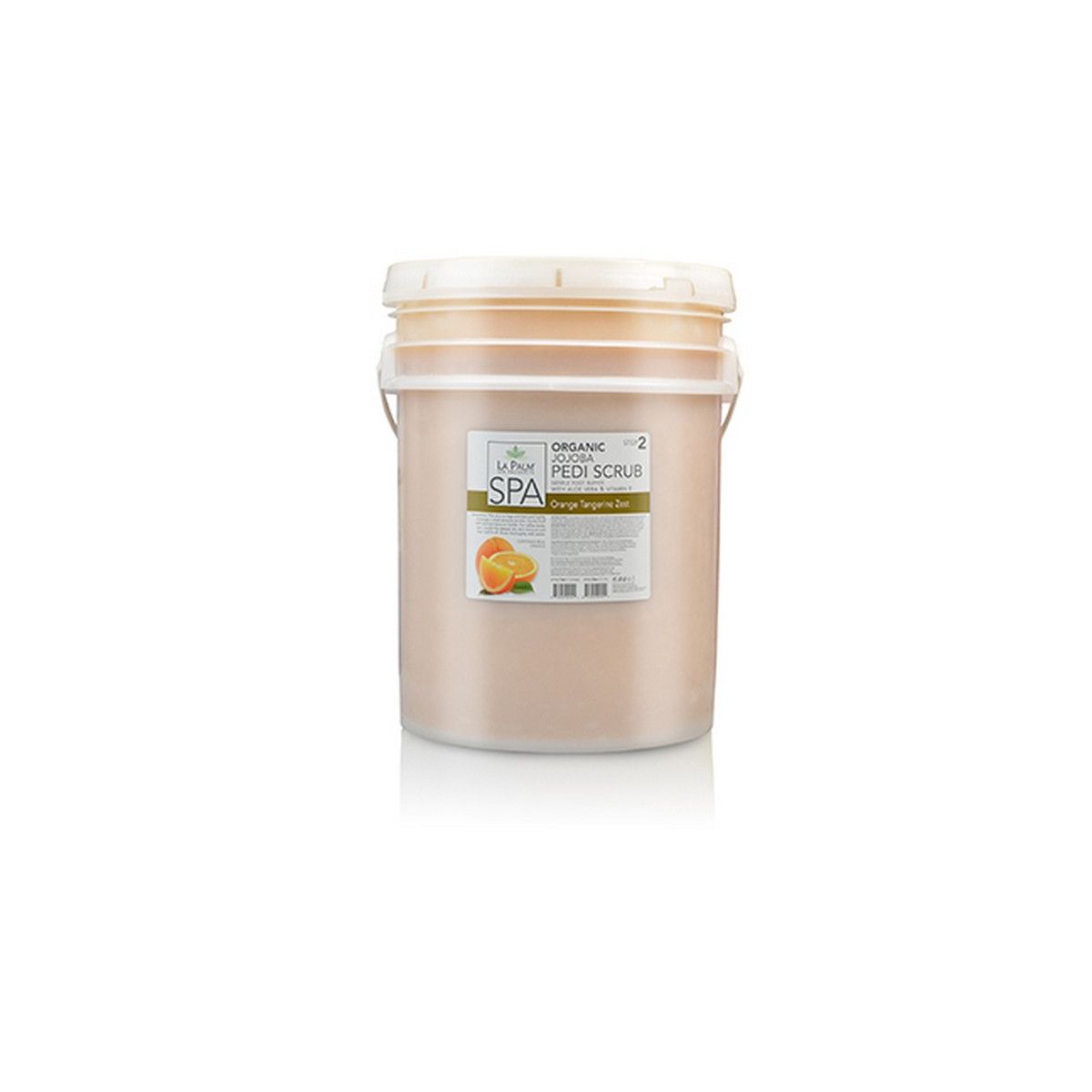 LaPalm Jojoba Pedi Scrub-Orange Tangerine Zest