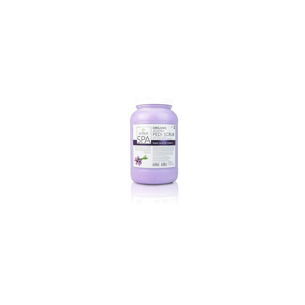 LaPalm Jojoba Pedi Scrub-Sweet Lavender Dreams