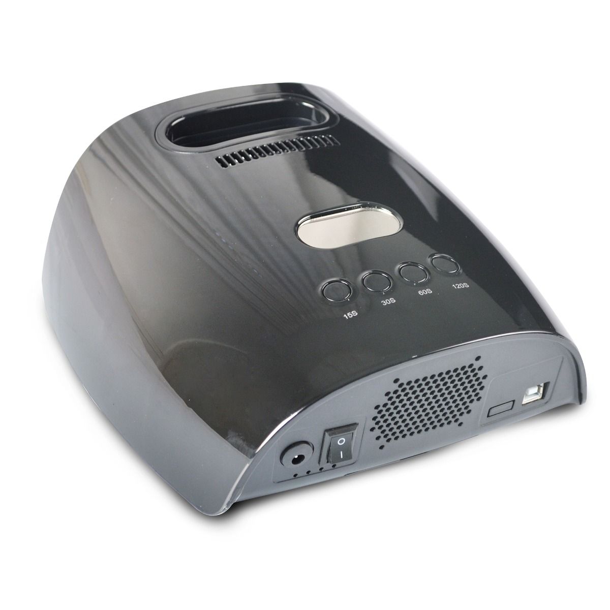 Lithium Rechargeable LED/UV Lamp - 48W– Black