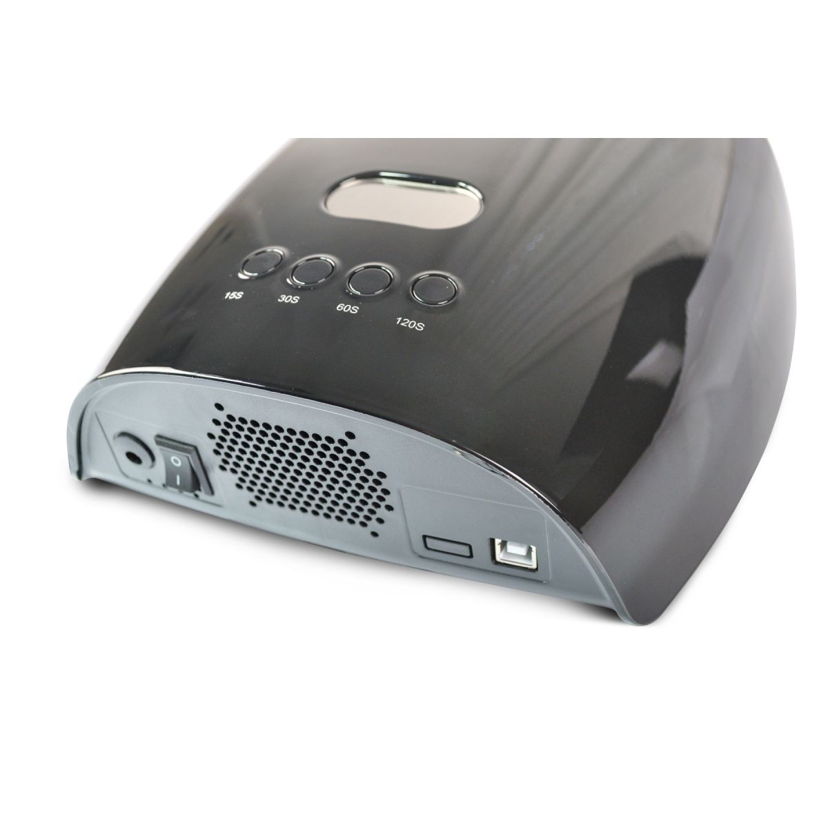 Lithium Rechargeable LED/UV Lamp - 48W– Black