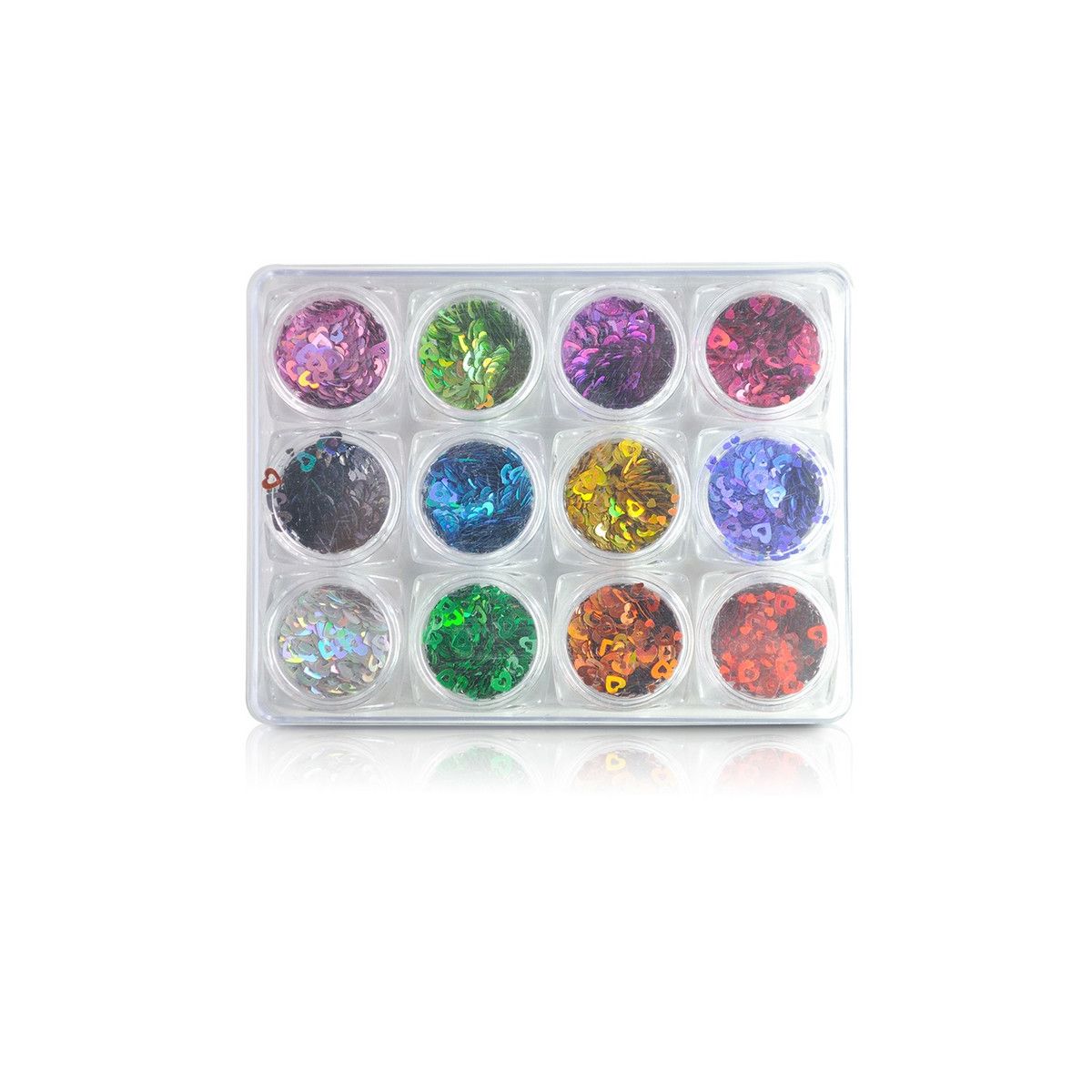 Nail Art Flakes - Set of 12