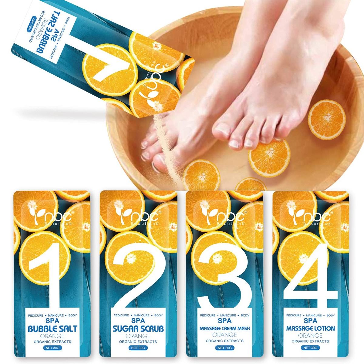 NBC Deluxe Pedicure Kit 1 Case