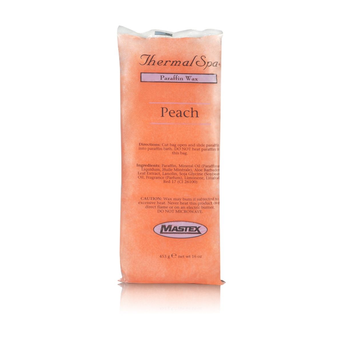 Thermal Spa Peach Paraffin Wax 