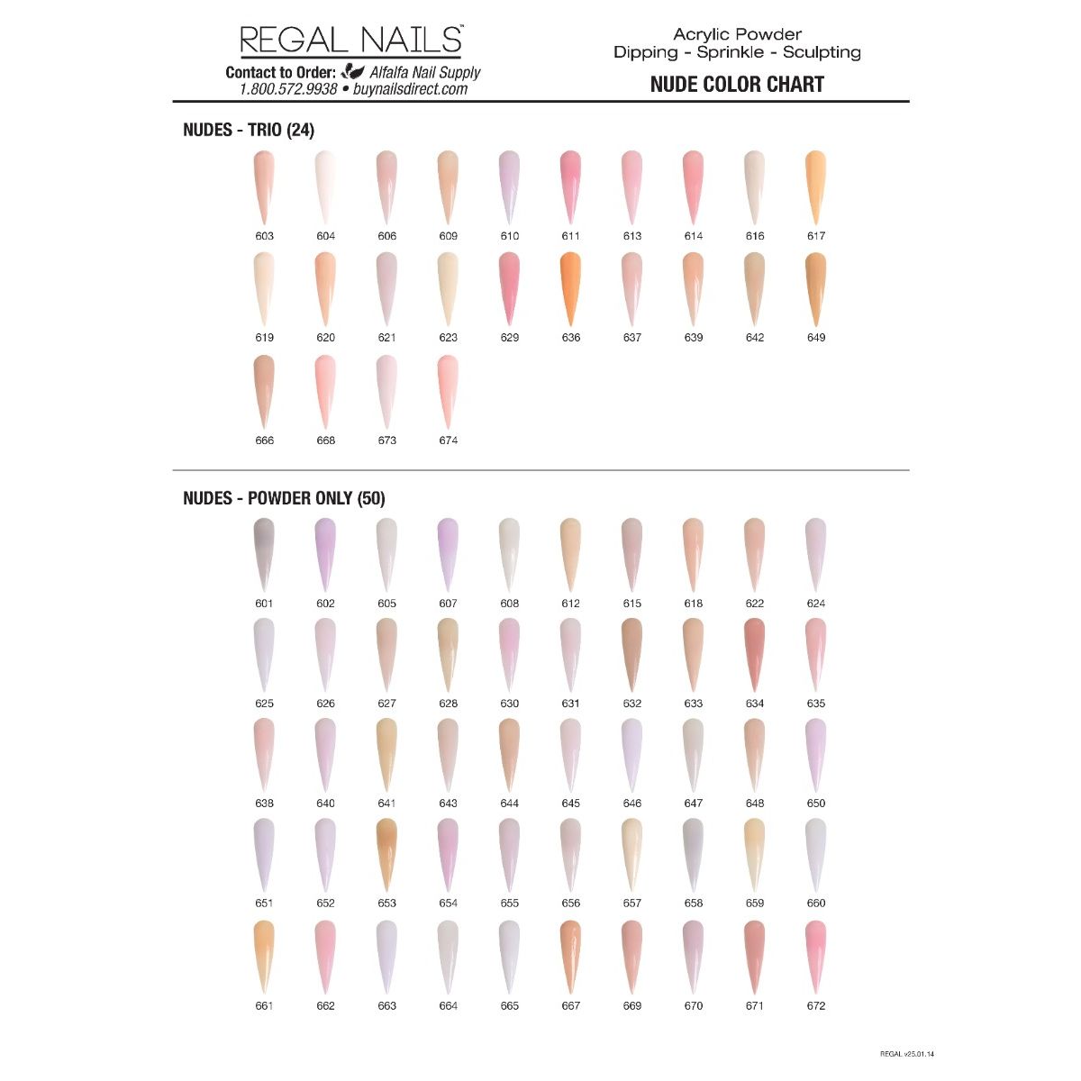 Regal Dip - Nude Colors - 2 oz