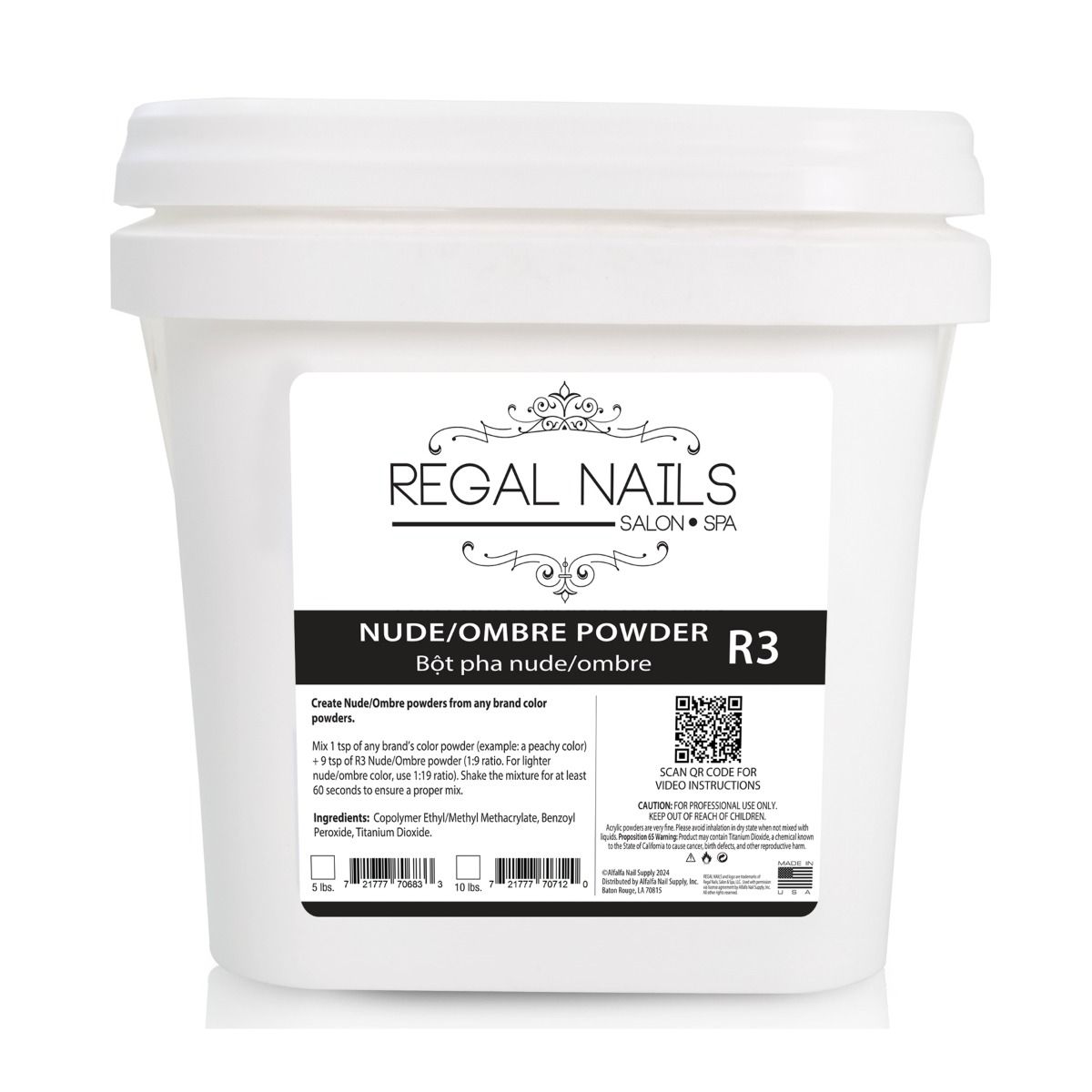 Regal Nails Nude/Ombre Powders R3