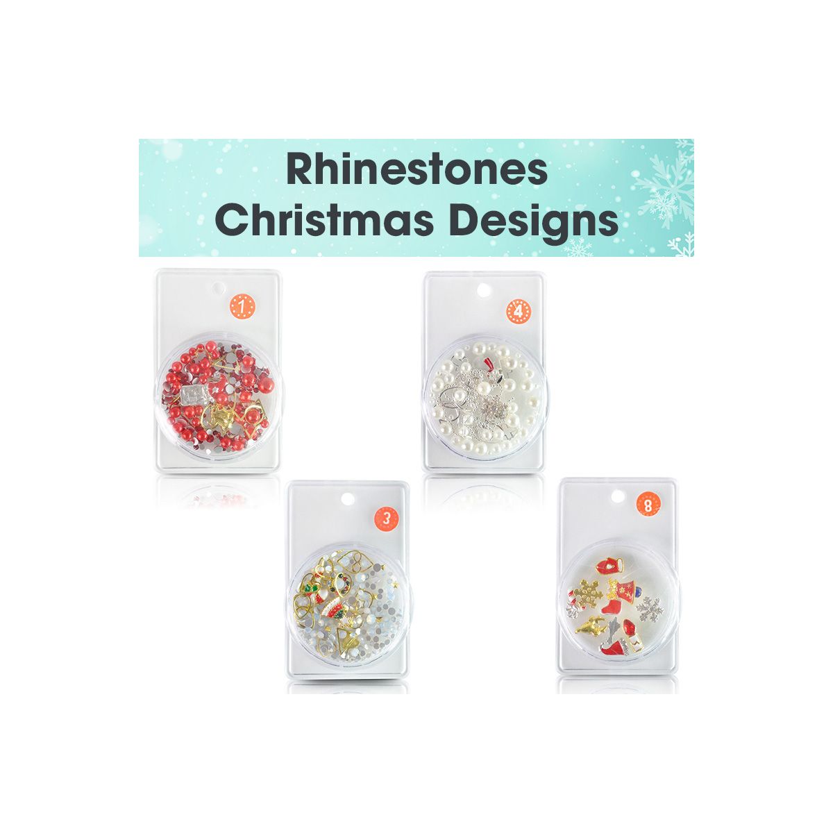 Rhinestones Christmas Designs