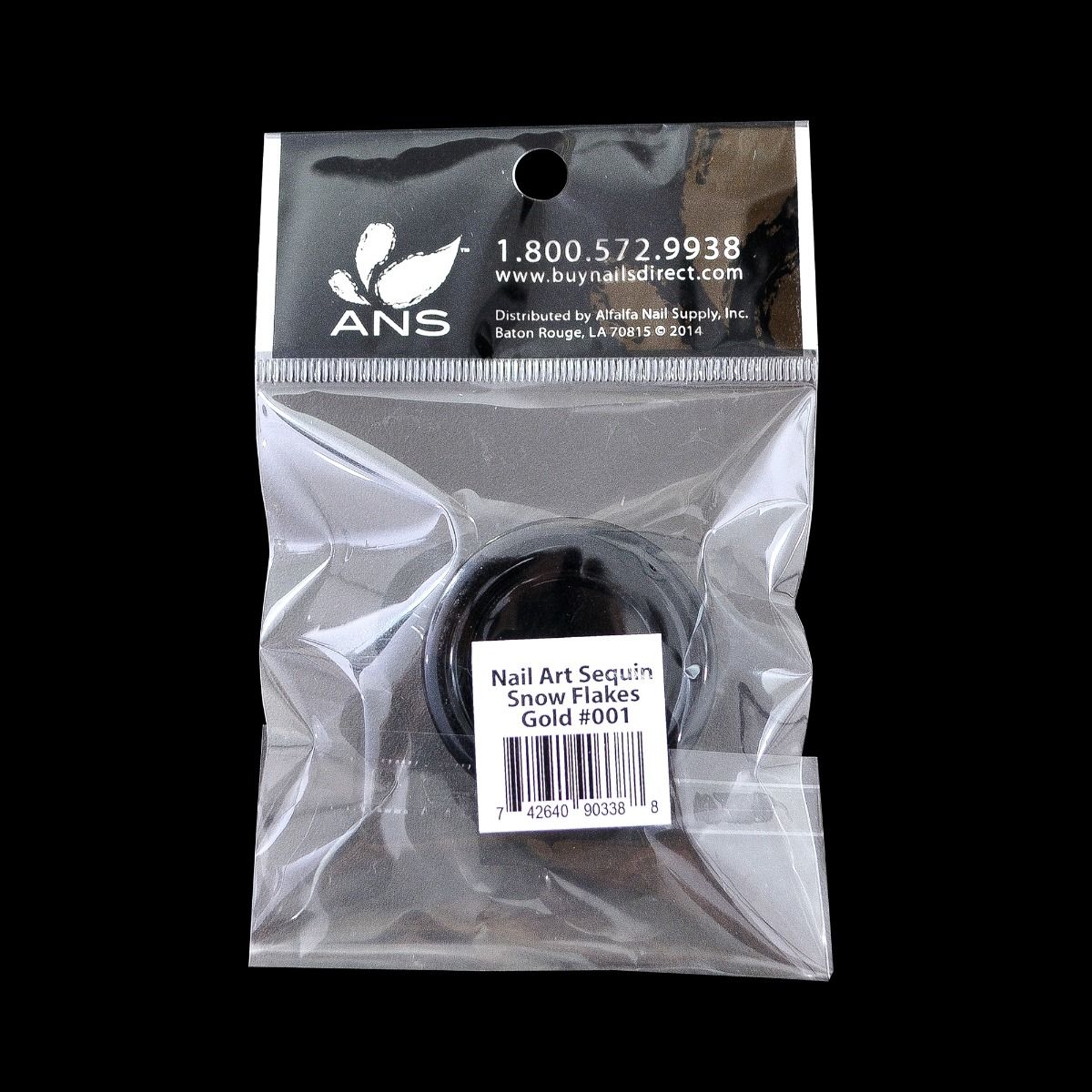 Nail Art Sequin Snow Flakes