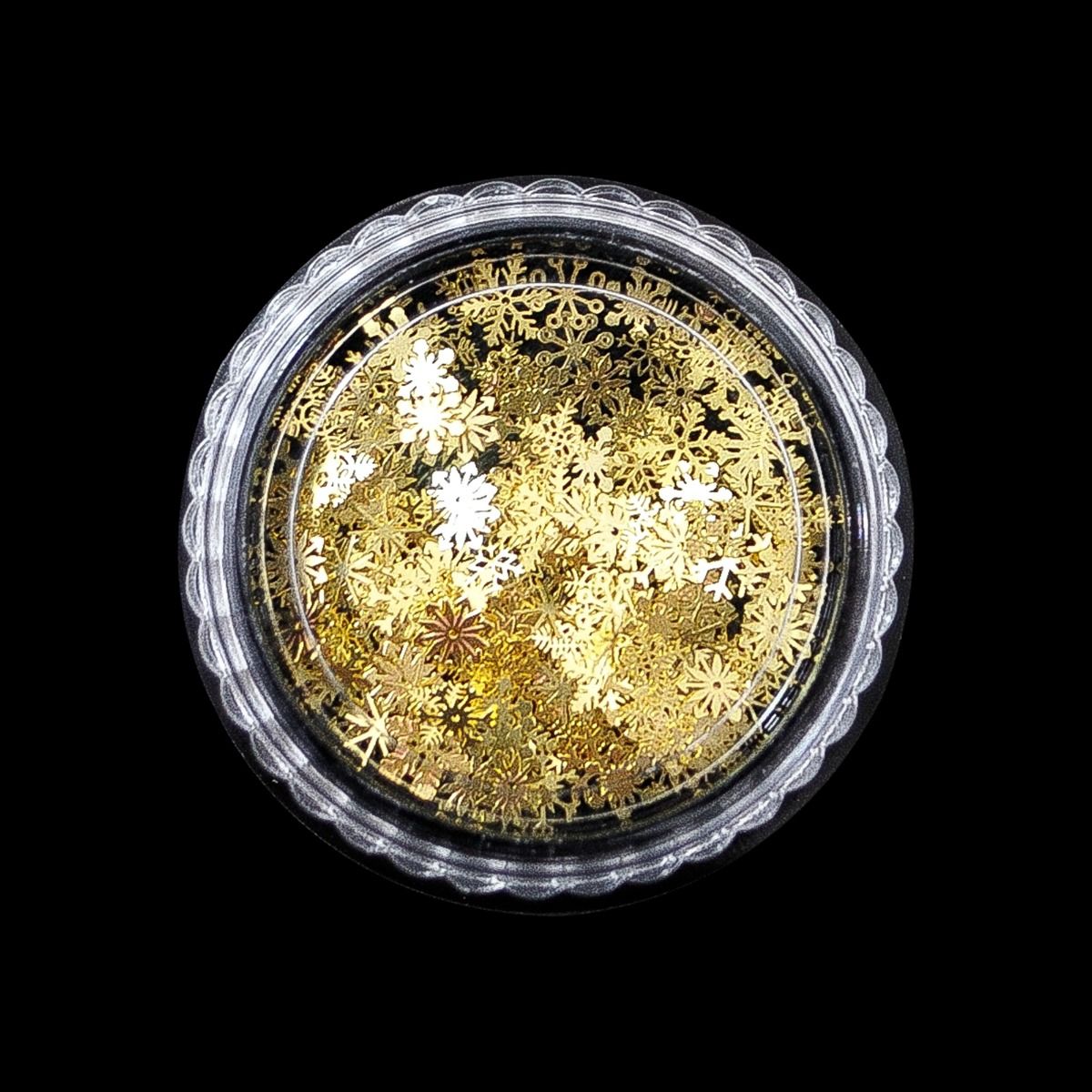 Nail Art Sequin Snow Flakes