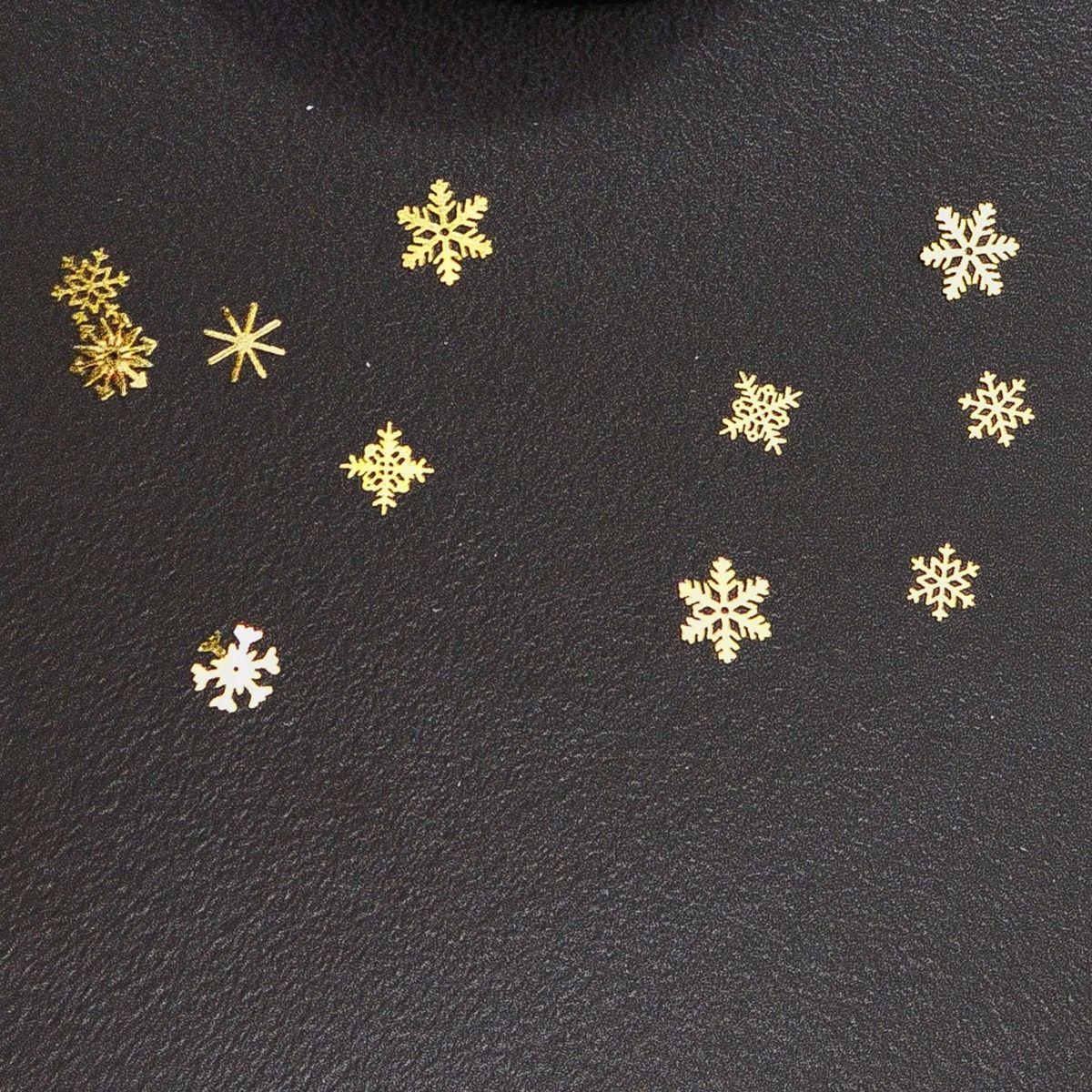 Nail Art Sequin Snow Flakes