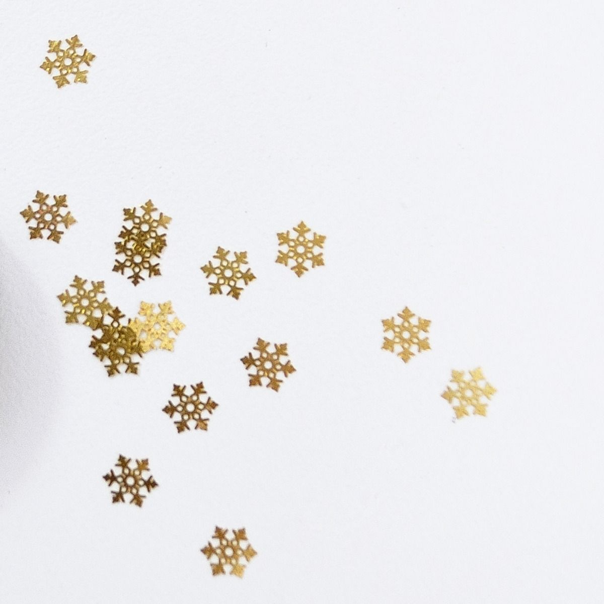 Nail Art Sequin Snow Flakes