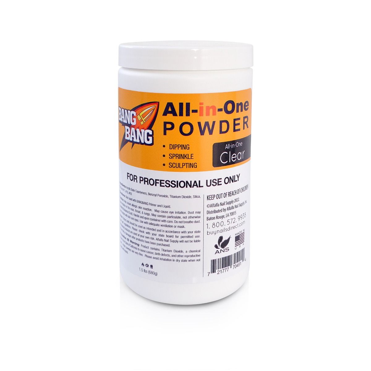 BangBang Acrylic All-in-One Clear 