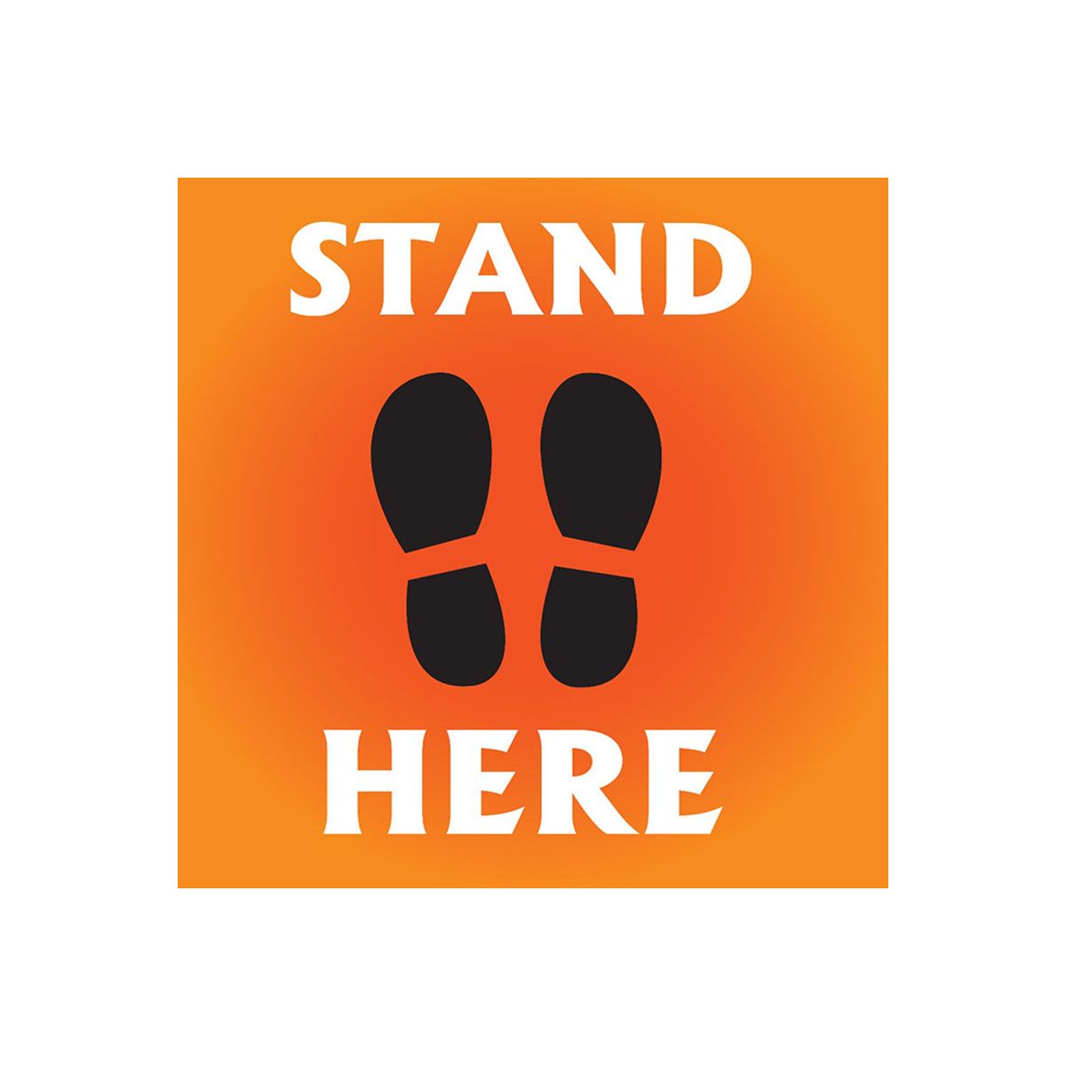 Social Distancing/Face Mask Adhesive Sign - 10