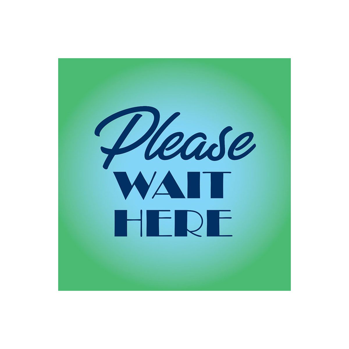 Social Distancing/Face Mask Adhesive Sign - 10