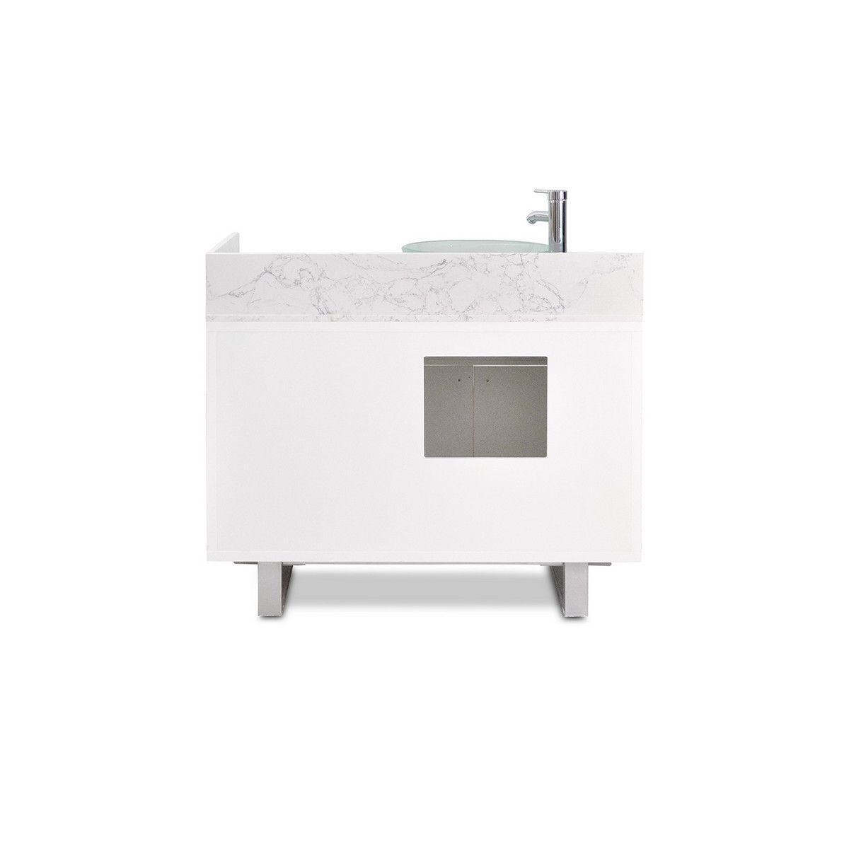 Regis Single Sink with Marble Top - 42
