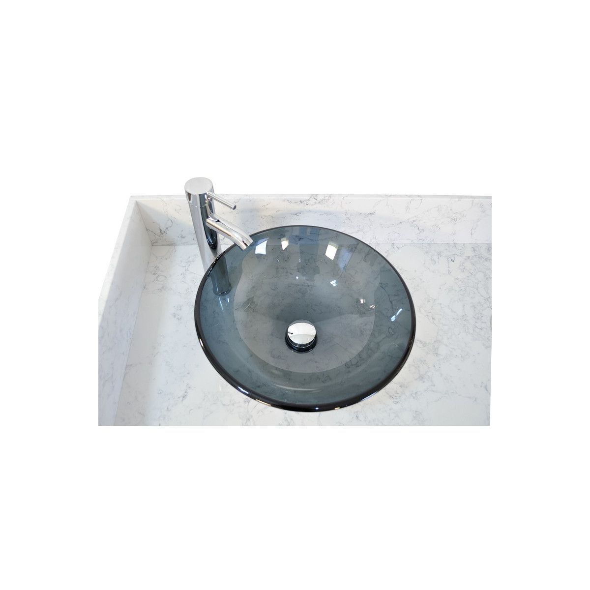 Regis Double Sink with Marble Top - 72