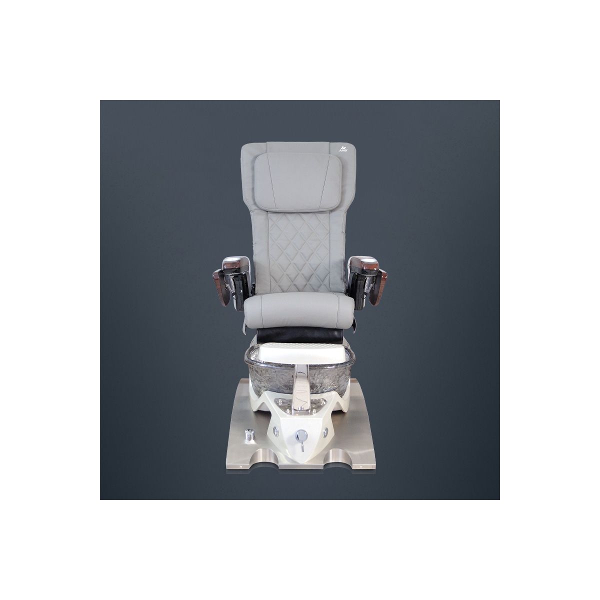 Argento Pedicure Spa Chair Stainless Steel w/ installation