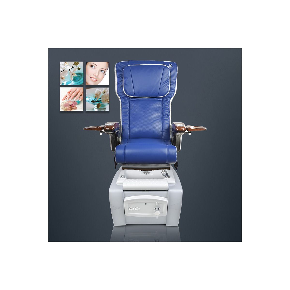 ANS Davin  Pedicure Spa  w/ installation - Blue/Silver