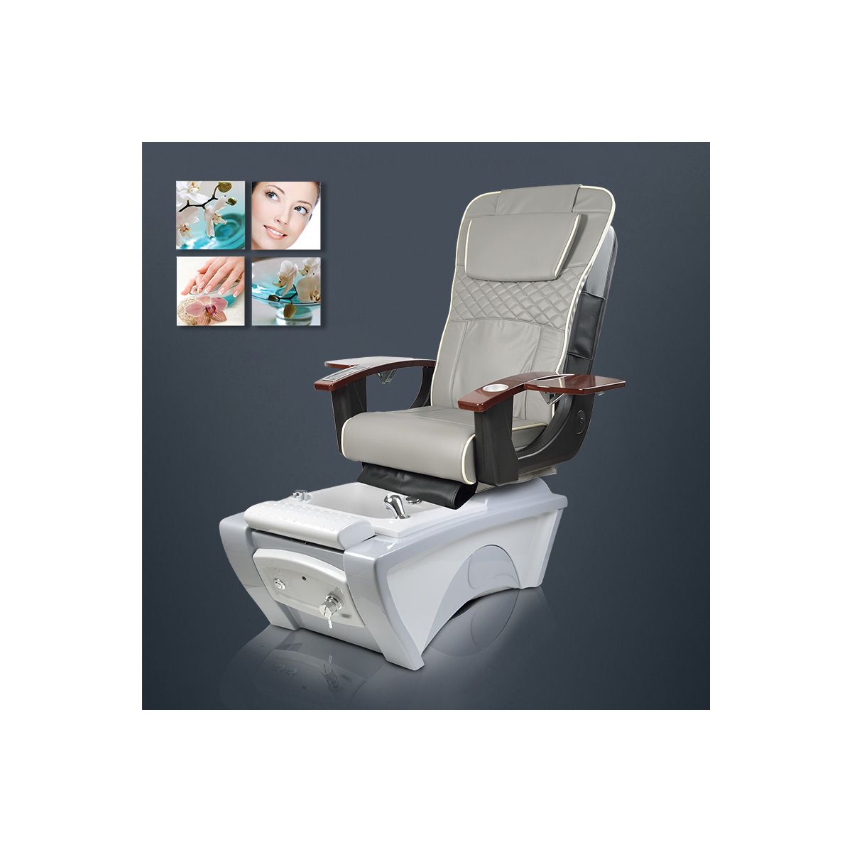 ANS Davin  Pedicure Spa  w/ installation - Blue/Silver