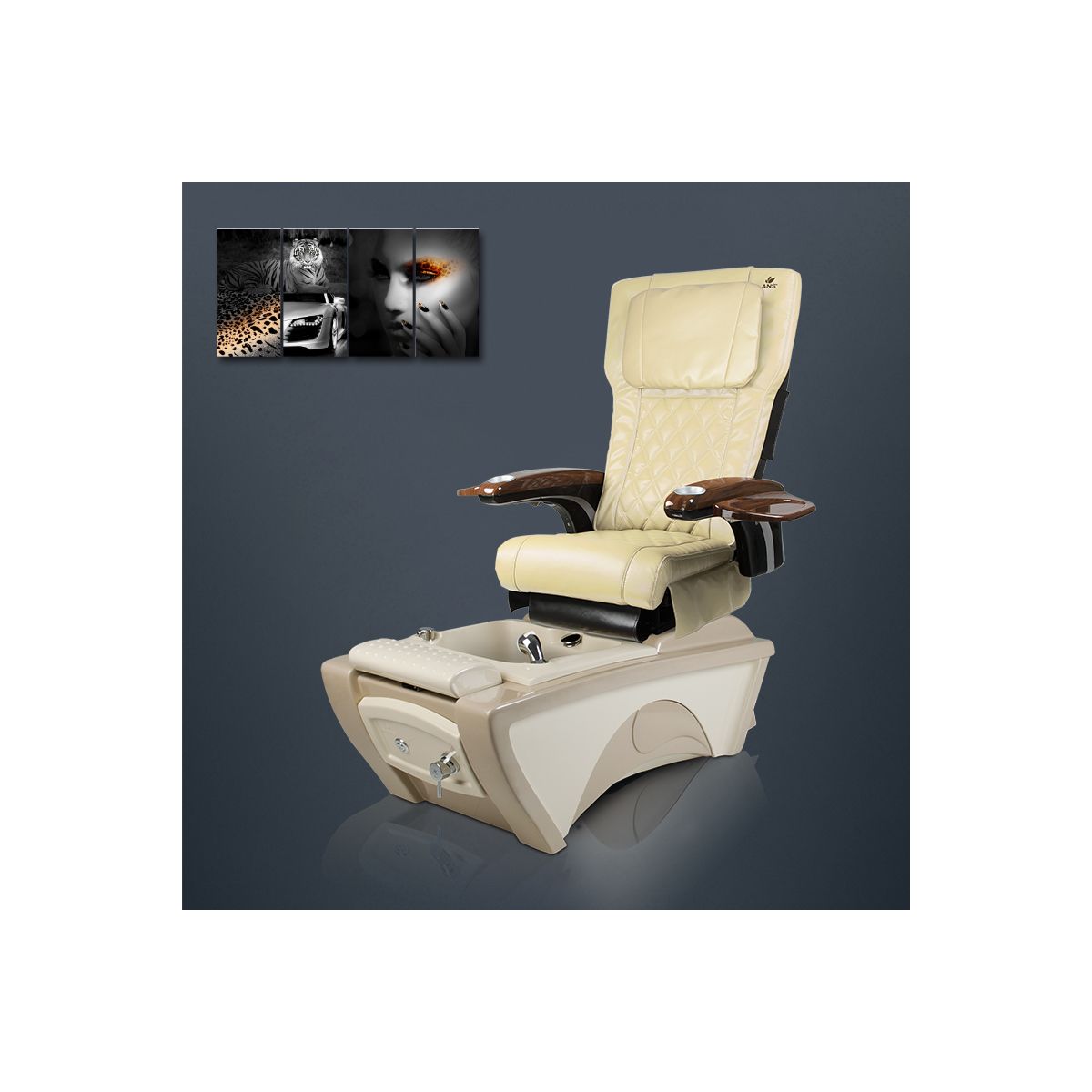 ANS Davin Pedicure Spa w/ installation - Cream