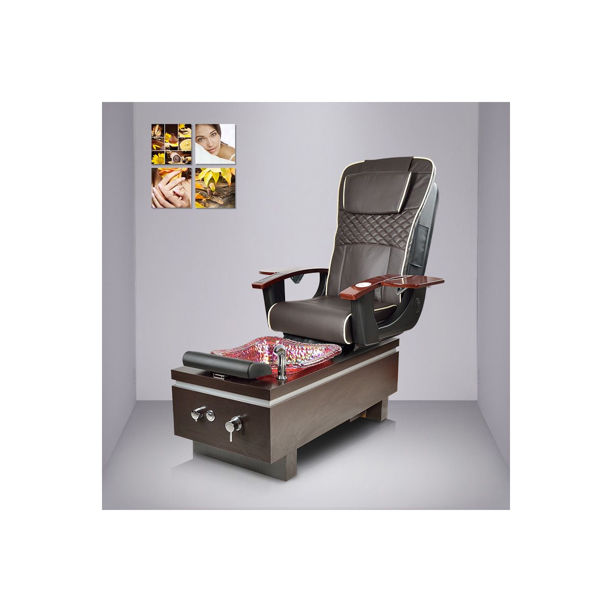 ANS Katai Pedicure Spa  Square Glass Sink w/ installation