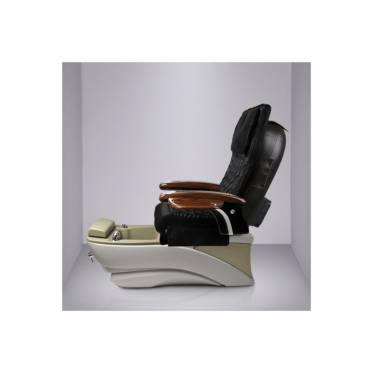 Pavia Silver Pedicure Spa w/ Installation and Jade Sink