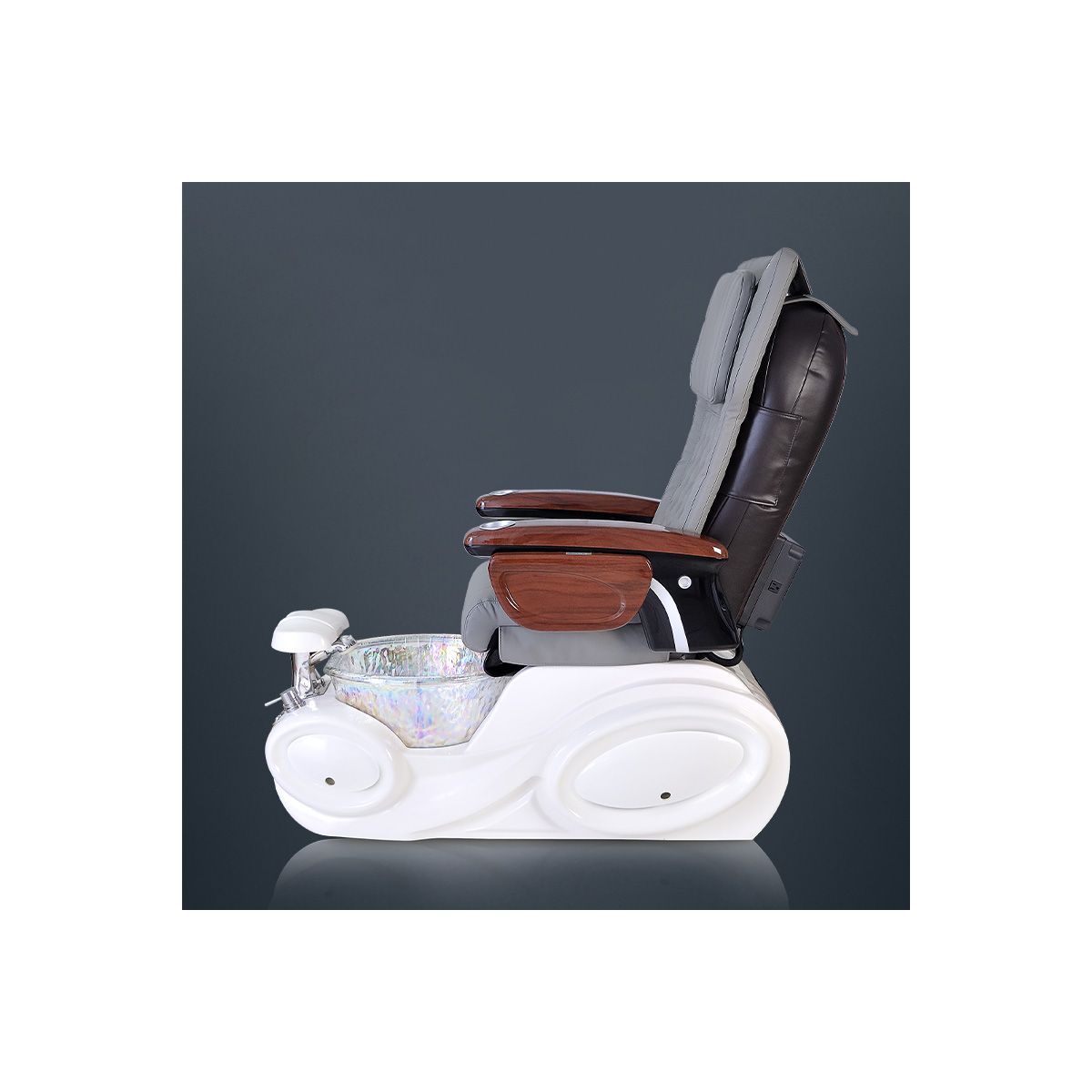 Regis Annulus Glass Sink w/ Installation – White