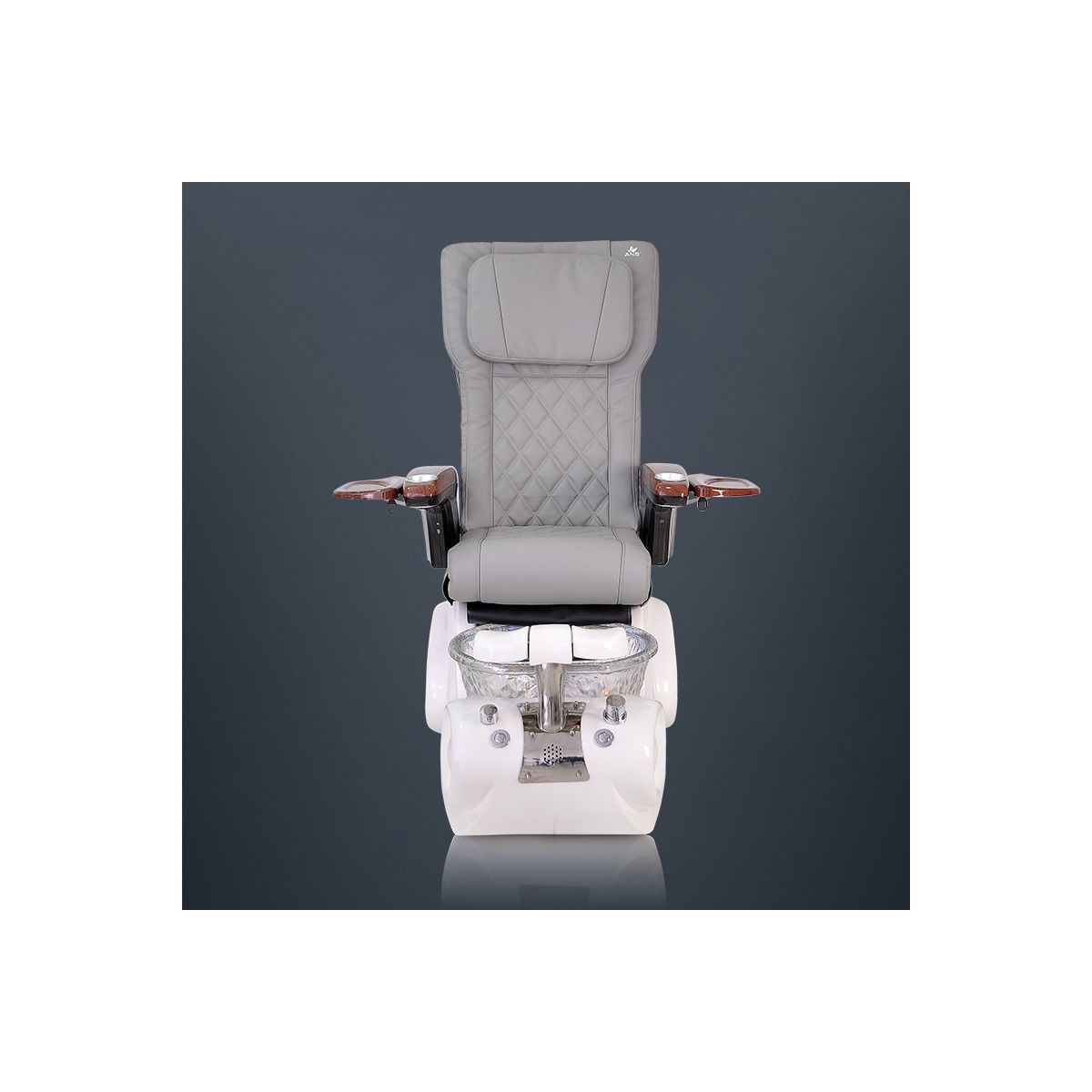 Regis Annulus Glass Sink w/ Installation – White