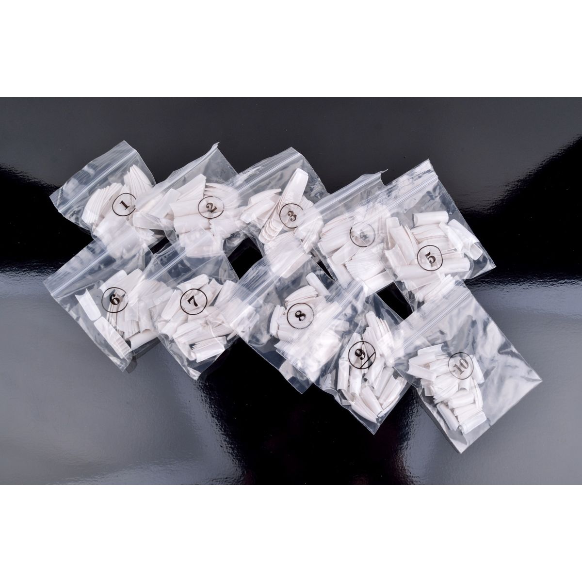 ANS French Slim Tip - White - #01-10 - 500pcs