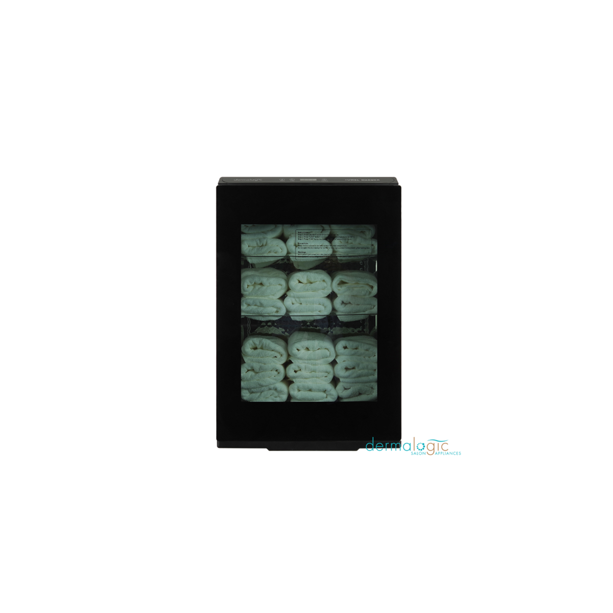 Dermalogic Double Towel Warmer w/Glass Door 60L